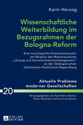 Wissenschaftliche Weiterbildung Im Bezugsrahmen Der Bologna-Reform