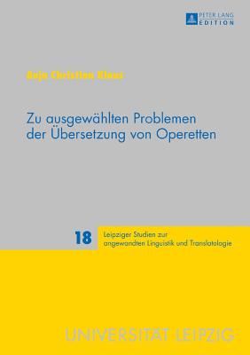 Zu ausgewahlten Problemen der UEbersetzung von Operetten