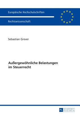 Aussergewoehnliche Belastungen im Steuerrecht