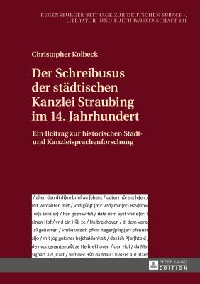 Regensburger Beitraege zur deutschen Sprach-, Literatur- und Kulturwissenschaft