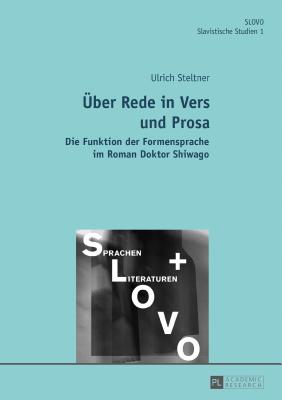 Ueber Rede in Vers Und Prosa