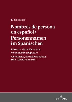 Personennamen im Spanischen / Nombres de persona en espanol