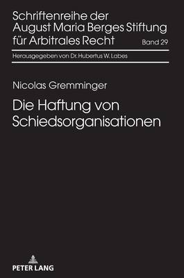 Haftung Von Schiedsorganisationen