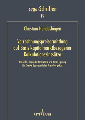 Verrechnungspreisermittlung Auf Basis Kapitalmarktbezogener Kalkulationszinssaetze