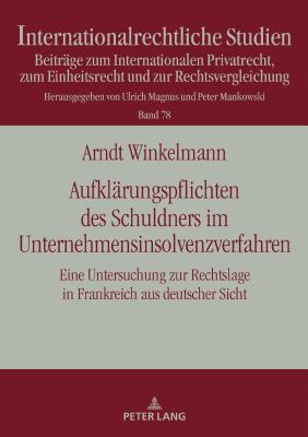 Aufklaerungspflichten des Schuldners im Unternehmensinsolvenzverfahren