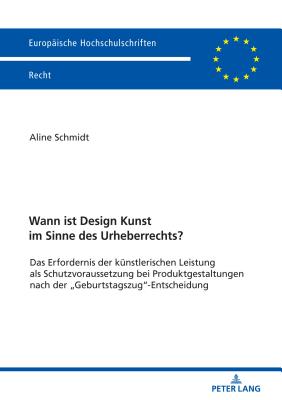 Wann ist Design Kunst im Sinne des Urheberrechts?; Das Erfordernis der kunstlerischen Leistung als Schutzvoraussetzung bei Produktgestaltungen nach der "Geburtstagszug"-Entscheidung