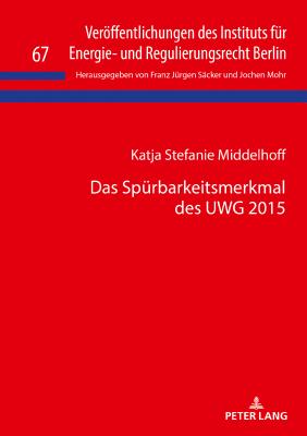 Veroeffentlichungen des Instituts fuer Energie- und Regulierungsrecht Berlin