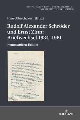 Rudolf Alexander Schroeder und Ernst Zinn