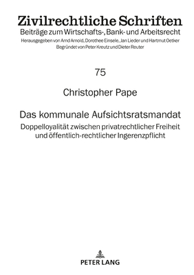 Zivilrechtliche Schriften