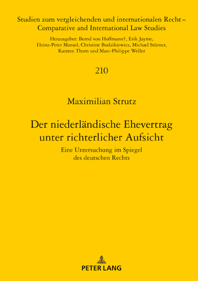 Studien zum vergleichenden und internationalen Recht / Comparative and International Law Studies