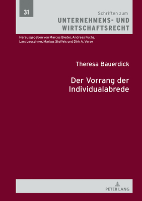 Schriften zum Unternehmens- und Wirtschaftsrecht