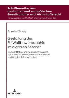 Gestaltung des EU-Wettbewerbsrechts im digitalen Zeitalter