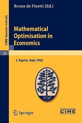 Mathematical Optimisation in Economics