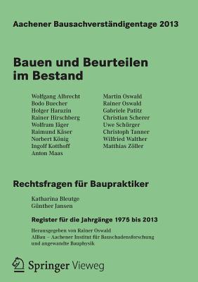Aachener Bausachverstandigentage 2013