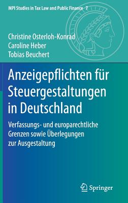 Anzeigepflichten für Steuergestaltungen in Deutschland