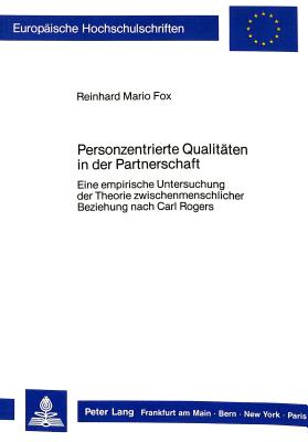 Personzentrierte Qualitaeten in der Partnerschaft