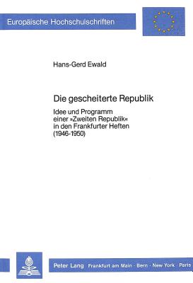 Die gescheiterte Republik