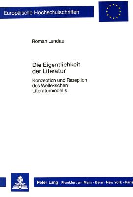 Die Eigentlichkeit der Literatur