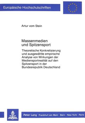 Massenmedien und Spitzensport