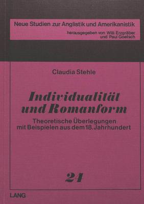 Individualitaet und Romanform