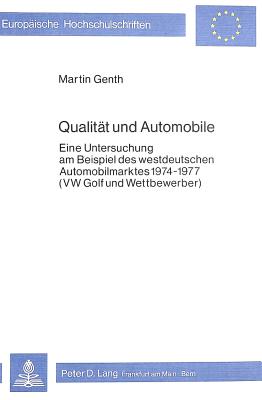 Qualitaet und Automobile