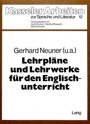 Lehrplaene und Lehrwerke fuer den Englischunterricht