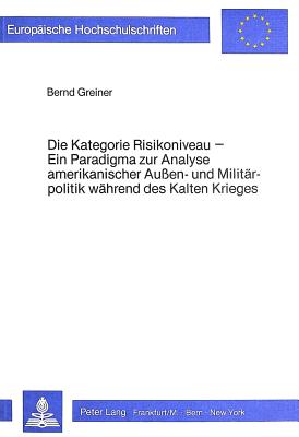 Die Kategorie Risikoniveau