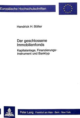 Der geschlossene Immobilienfonds