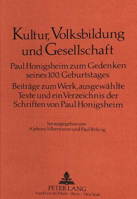 Kultur, Volksbildung und Gesellschaft