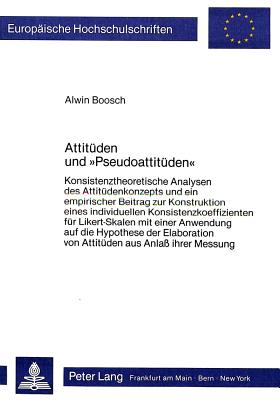 Attitueden und «Pseudoattitueden»