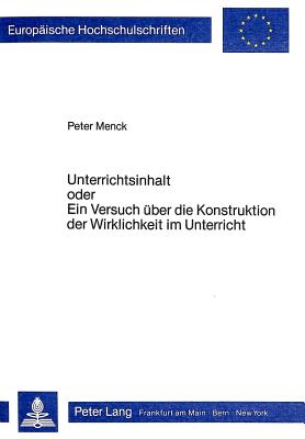 Unterrichtsinhalt- oder