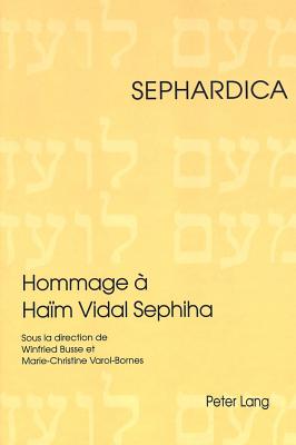 Hommage a Haim Vidal Sephiha