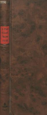 Saemtliche Werke - Band 12/II- Musikalische Schriften- Herausgegeben Von Ferdinand Van Ingen Und Hans-Gert Roloff