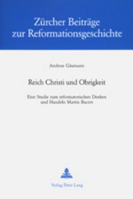 Reich Christi Und Obrigkeit