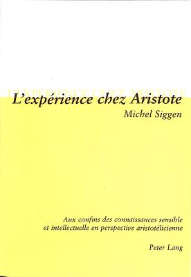 L'Experience Chez Aristote