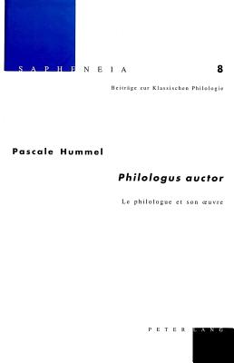 «Philologus auctor»