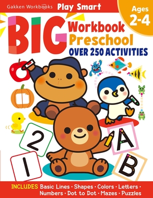 Play Smart Big Preschool Workbook Ages 2-4