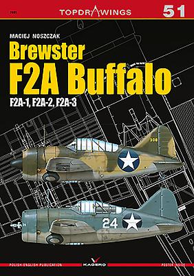 Brewster F2a Buffalo.  F2a-1, F2a-2, F2a-3