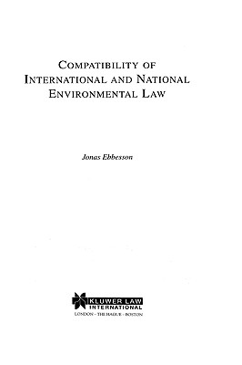 Compatibility Of International And National Environmental Law