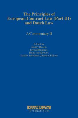 The Principles of European Contract Law (Part III) and Dutch Law