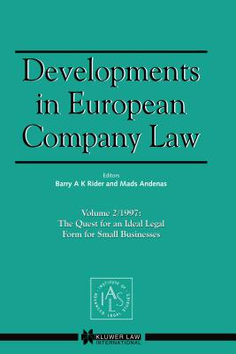 Developments in European Company Law