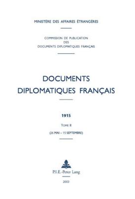Documents Diplomatiques Francais