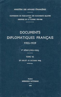 Documents Diplomatiques Francais