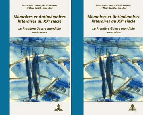 Memoires Et Antimemoires Litteraires Au XX E Siecle