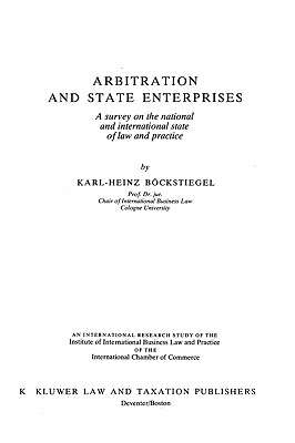 Arbitration and State Enterprises