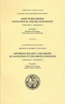 Dispute regarding navigational and related rights