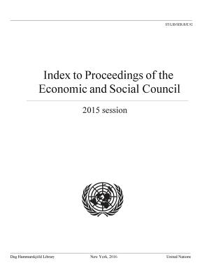 Index to proceedings of the Economic and Social Council