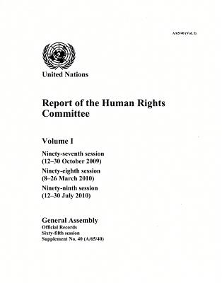 Report of the Human Rights Committee