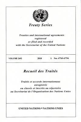 Treaty Series 2692 I