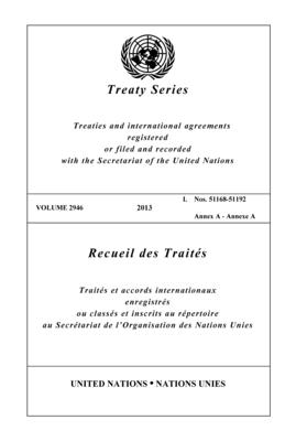 Treaty Series 2946 (English/French Edition)